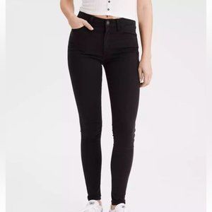 American Eagle - Hi-Rise Jegging - Black - Size 6 REG - NWT